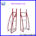 heavy duty iron steel 2 layer customized display stand